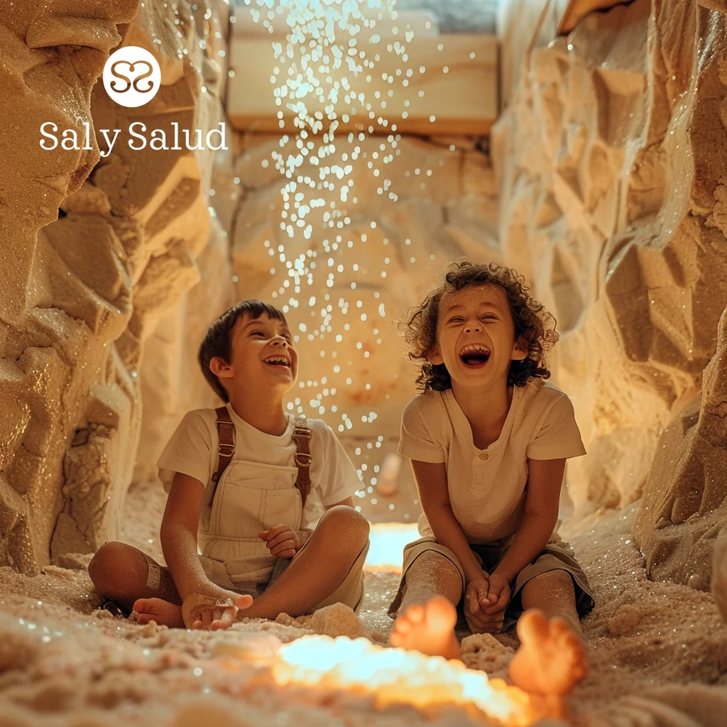 Haloterapia para niños